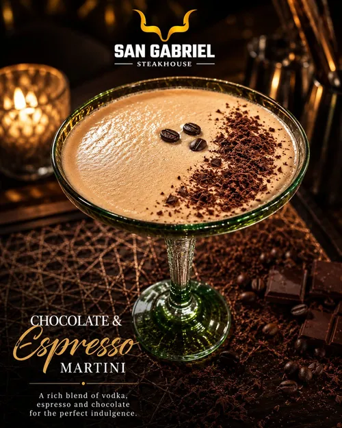 San Gabriel Steakhouse signature cocktail