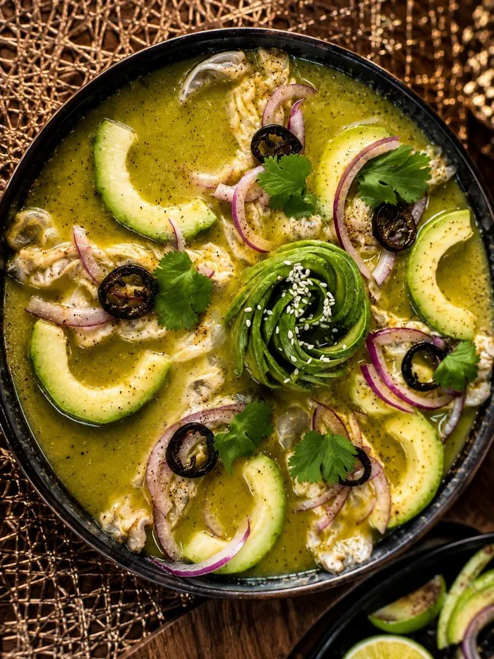 Green Shrimp Aguachile